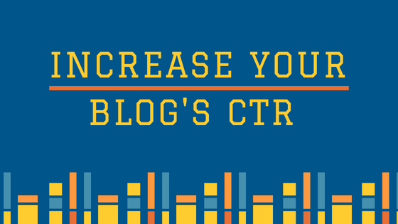 How to increase your blog's CTR - TechDu