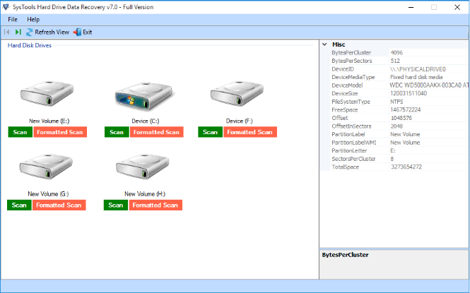 SysTools Software on Windows Machine