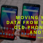 Moving your data from your old phone to another